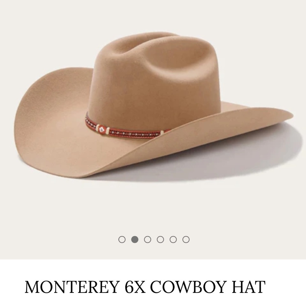 Stetson Monterey 6X Cowboy Hat - Tan